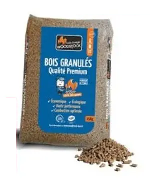 Crepito Holzgranulat (Palette mit 72 SACS-1080KG)