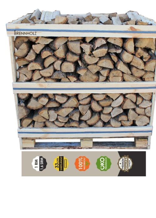 Brennholz Eiche 25-27 cm, 1,6 SRM/1RM