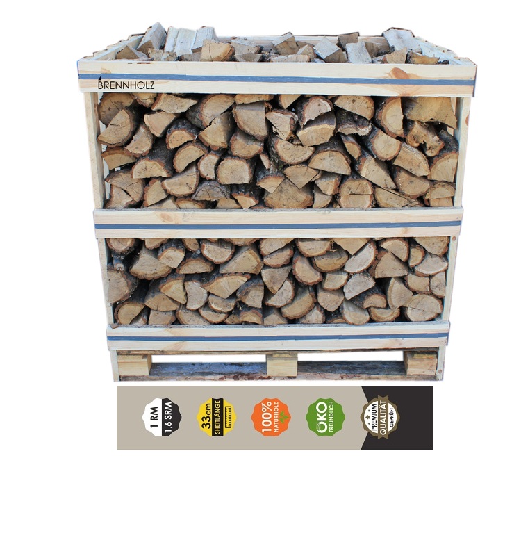Brennholz Eiche 25-27 cm, 1,6 SRM/1RM