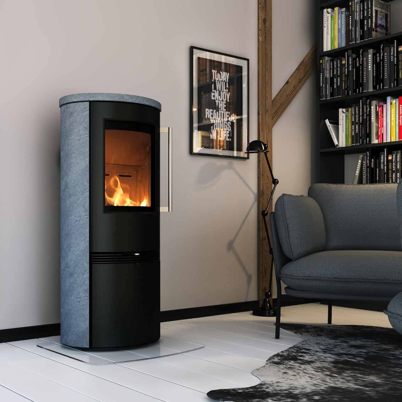 Kaminofen Termatech TT21RHS 5 kW – Bild 3