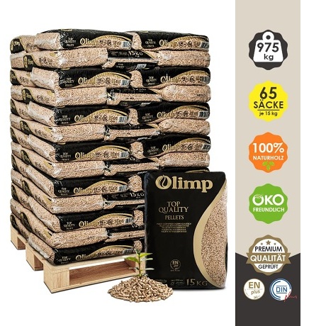 Holzpellets Olimp Premium-Qualität 975 kg – Bild 2