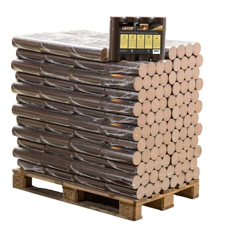 Buchenholzbriketts Pollmeier Premium Plus 960 kg – Bild 2