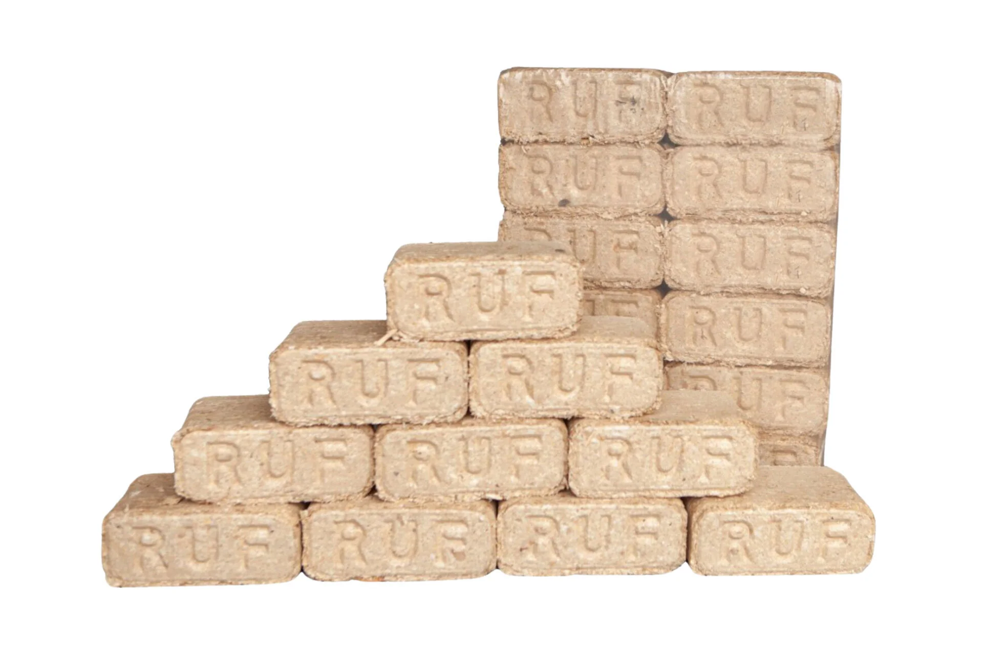 Holzbriketts auf Palette von RUF - 960 kg – Bild 3