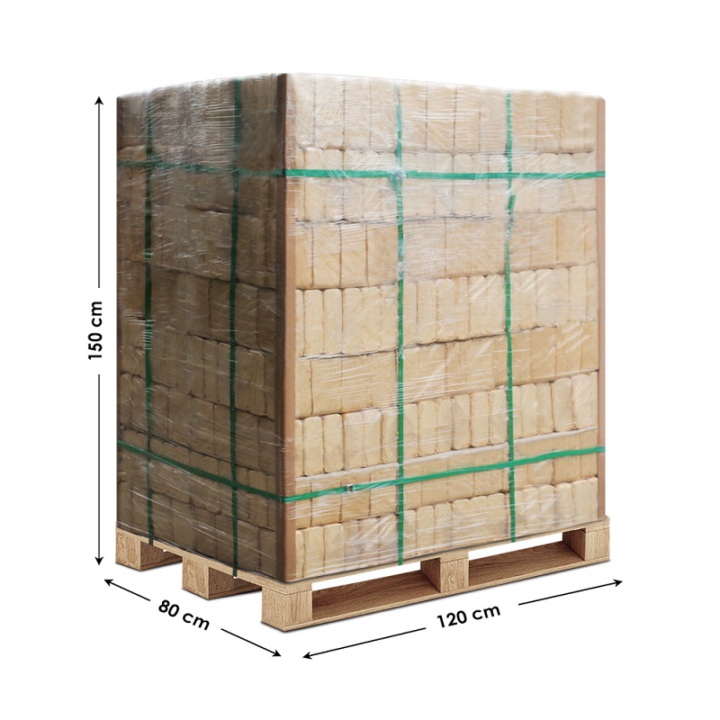 Holzbriketts (100% Kiefer) 960 kg – Bild 2