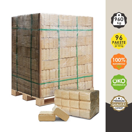 Holzbriketts (100% Kiefer) 960 kg – Bild 3