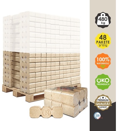 Uckermark Holzbriketts 480 kg